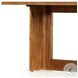 Erie Dark Smoked Oak Counter Height Dining Table