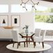 Cantley Beige Upholstered Dining Side Chair Set of 2
