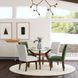 Cantley Beige Upholstered Dining Side Chair Set of 2