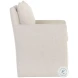 Effie Linen Fabric Glenrose Wheeled Dining Armchair