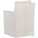 Effie Linen Fabric Glenrose Wheeled Dining Armchair