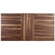 Spring Creek Natural Walnut and Espresso Extendable Dining Table