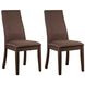 Spring Creek Rich Cocoa Brown Dining Chair Set of 2