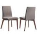 Redbridge Light Grey Dining Chair Set of 2