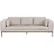 Burr Bali Bone Leather Sofa