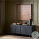 Carmel Black Wash 4 Door Sideboard