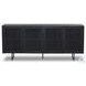 Carmel Black Wash 4 Door Sideboard