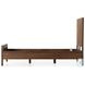 Sydney Brown Wash Twin Upholstered Bed