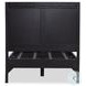 Sydney Black Wash and Black Cane Upholstered Bedroom Set