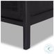 Sydney Black Wash and Black Cane Tall 3 Drawer Dresser