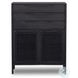 Sydney Black Wash and Black Cane Upholstered Bedroom Set