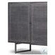 Carmel Black Wash Small 2 Door Cabinet
