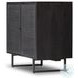 Carmel Black Wash Small 2 Door Cabinet