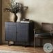 Carmel Black Wash Small 2 Door Cabinet