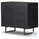 Carmel Black Wash Small 2 Door Cabinet