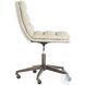 Stinson Bravo Cream Faux Leather Adjustable Office Chair