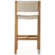 Delano Natural Teak Outdoor Bar Stool