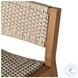 Delano Natural Teak Outdoor Bar Stool
