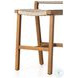 Delano Natural Teak Outdoor Bar Stool