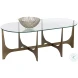 Juliane Antique Brass Coffee Table