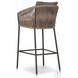 Porto Ellor Brown Outdoor Bar Stool