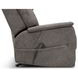 Zecliner Model 3+ Petite Dark Umber Performance Fabric Zero Gravity Triple Power Rocker Sleep Recliner with LED and USB Charging