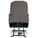 Zecliner Model 3+ Petite Dark Umber Performance Fabric Zero Gravity Triple Power Lift Recliner with USB Charging and LED