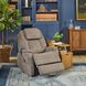 Zecliner Model 3+ Petite Dark Umber Performance Fabric Zero Gravity Triple Power Lift Recliner with USB Charging and LED