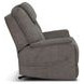 Zecliner Model 3+ Petite Dark Umber Performance Fabric Zero Gravity Triple Power Lift Recliner with USB Charging and LED