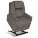 Zecliner Model 3+ Petite Dark Umber Performance Fabric Zero Gravity Triple Power Lift Recliner with USB Charging and LED