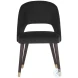 Clifton Black Fabric Monae Dining Chair