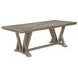 Cornelia Coastal Gray 82" Rectangular Dining Table