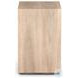 Hudson Ashen Walnut And Gunmetal C End Table