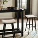 Union Light Carbon Ash Bar Stool