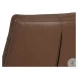 Harrison Missouri Mahogany Leather Swivel Lounge Chair