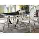 Antoine Chrome Dining Table