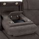 Zecliner Zofa Umber Performance Fabric 87" Zero Gravity Power Sleep Reclining Sofa with USB Charging and LED