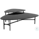 Thornwood Black And Matte Black Coffee Table