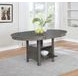Lavon Medium Grey Extendable Dining Table