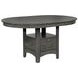 Lavon Medium Grey Extendable Dining Table