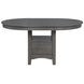 Lavon Medium Grey Extendable Dining Table