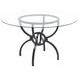 Aviano Gunmetal 48" Round Dining Table
