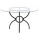 Aviano Gunmetal 48" Round Dining Table