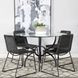 Aviano Gunmetal 48" Round Dining Table