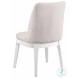Carissa Beige Upholstered Side Chair Set Of 2