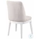 Carissa Beige Upholstered Side Chair Set Of 2