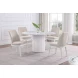 Carissa Beige Upholstered Side Chair Set Of 2