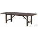 Matisse Light Brown 94" Extendable Rectangular Dining Table