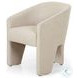 Fae Nova Taupe Performance Fabric Dining Chair