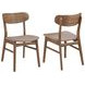 Dortch Brown Side Chair Set of 2